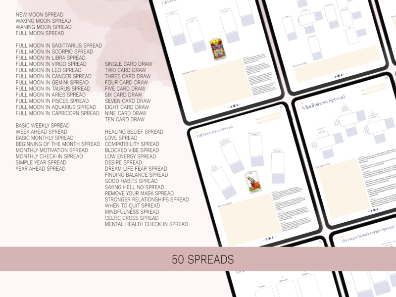 Spreads-Tarot-Journal-Undated